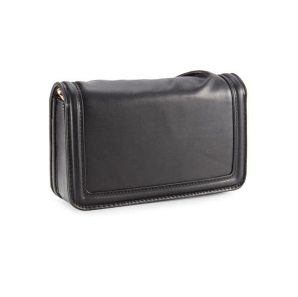 Badgley Mischka Pleated Crossbody bag, Wine - Picture 4 of 6